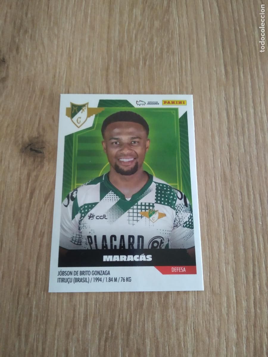 Cromos de F&uacute;tbol: 232 MARACAS MOREIRENSE CROMO FUTBOL PANINI LIGA PORTUGAL 2023-2024 FUTEBOL 23-24