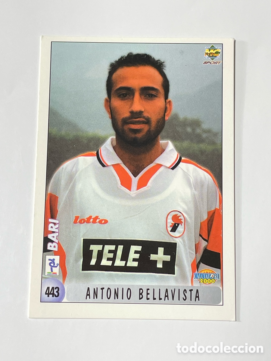 Cromos de F&uacute;tbol: Antonio Bellavista / Gregory Campi Bari Mundicromo 1999/2000 #443