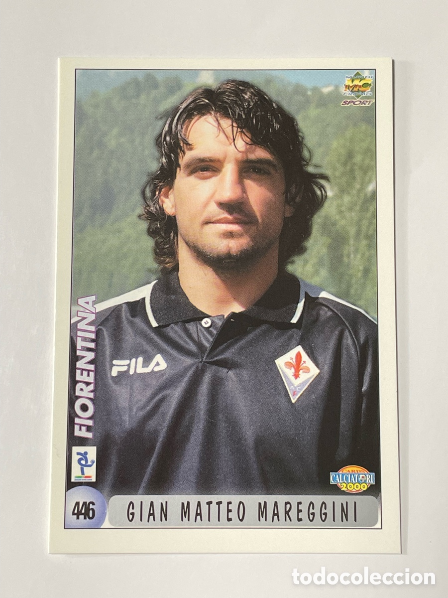 Cromos de F&uacute;tbol: Gian Matteo Mareggini Fiorentina / Andrea Ferrari Bolonia Mundicromo 1999/2000 #446