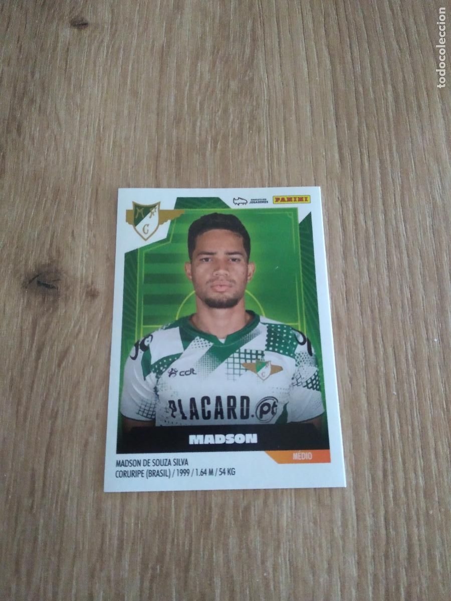 Cromos de F&uacute;tbol: 243 MADSON MOREIRENSE CROMO FUTBOL PANINI LIGA PORTUGAL 2023-2024 FUTEBOL 23-24