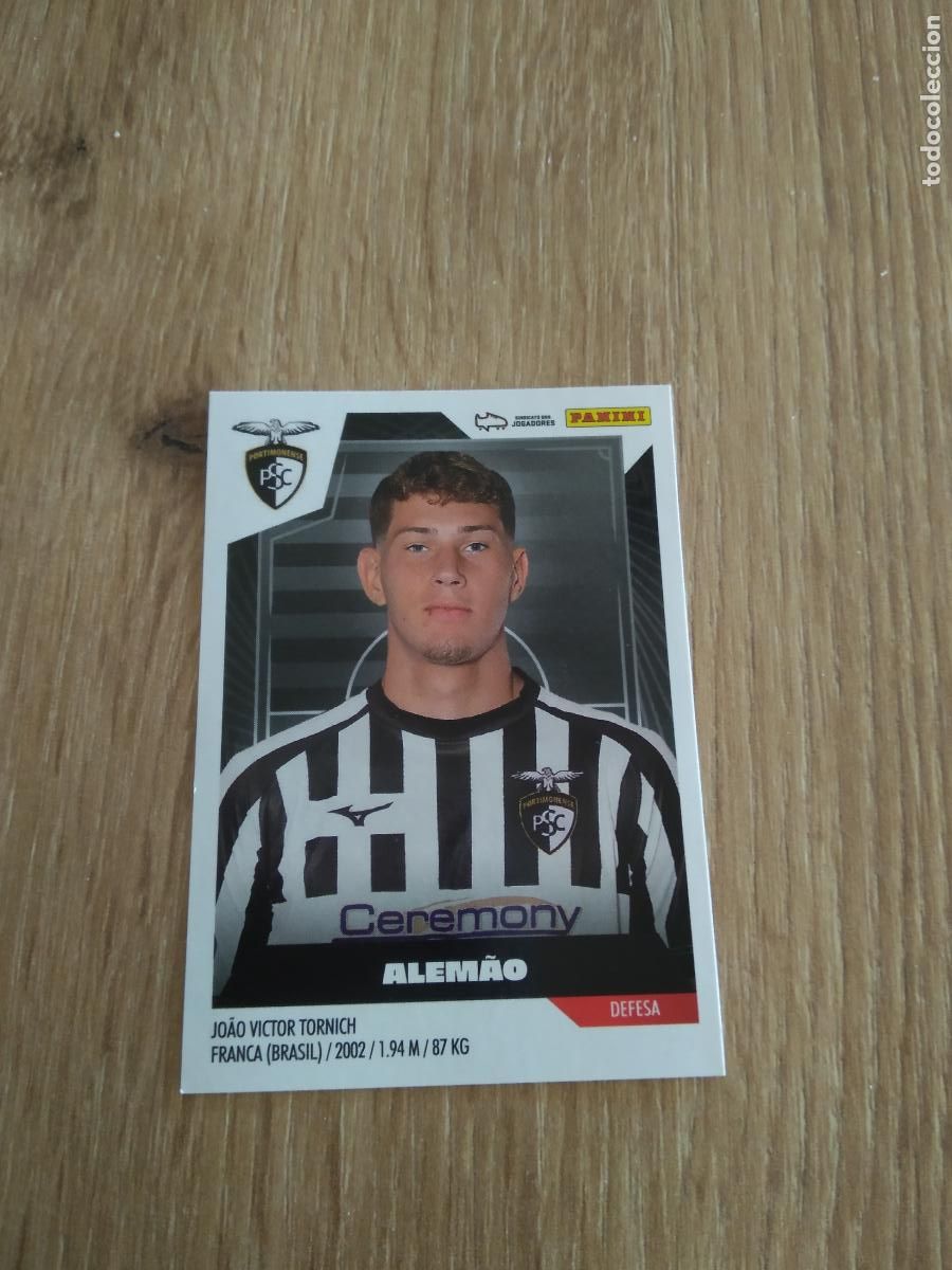 Cartes &agrave; collectionner de Football: 253 ALEMAO PORTIMONENSE CROMO FUTBOL PANINI LIGA PORTUGAL 2023-2024 FUTEBOL 23-24