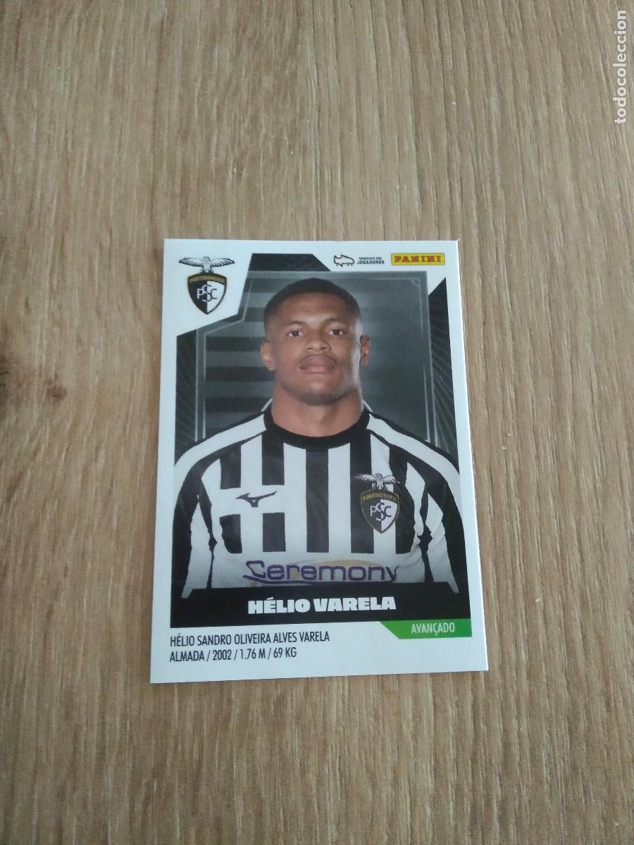 Football Stickers: 264 HELIO VARELA PORTIMONENSE CROMO FUTBOL PANINI LIGA PORTUGAL 2023-2024 FUTEBOL 23-24