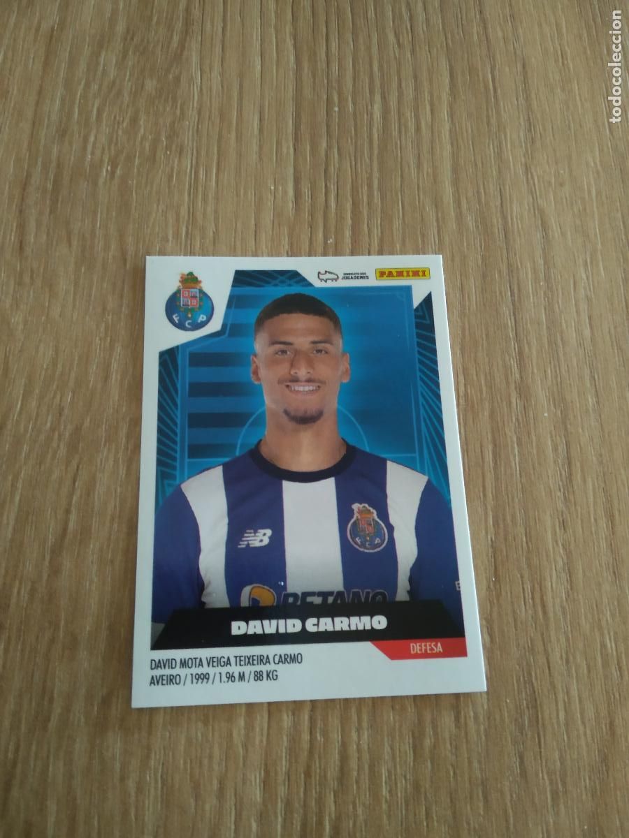 Cromos de F&uacute;tbol: 273 DAVID CARMO PORTO CROMO FUTBOL PANINI LIGA PORTUGAL 2023-2024 FUTEBOL 23-24