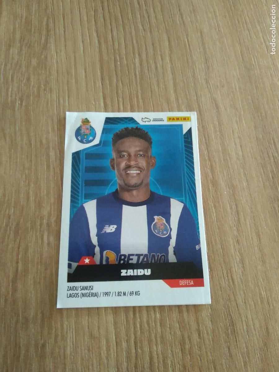 Cartes &agrave; collectionner de Football: 274 ZAIDU PORTO CROMO FUTBOL PANINI LIGA PORTUGAL 2023-2024 FUTEBOL 23-24