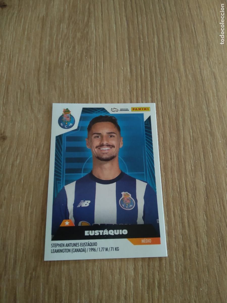 Cartes &agrave; collectionner de Football: 275 EUSTAQUIO PORTO CROMO FUTBOL PANINI LIGA PORTUGAL 2023-2024 FUTEBOL 23-24