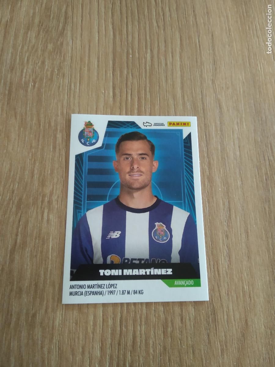 Football Stickers: 284 TONI MARTINEZ PORTO CROMO FUTBOL PANINI LIGA PORTUGAL 2023-2024 FUTEBOL 23-24