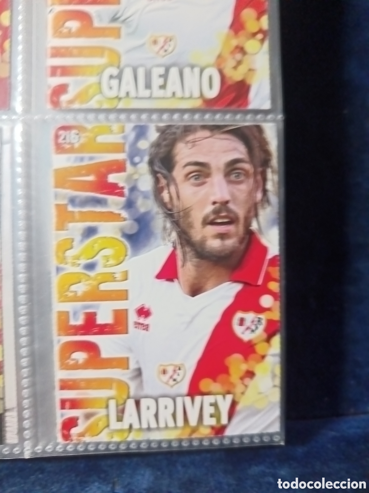 Cartes &agrave; collectionner de Football: 216 Larrivey Mate mundicromo Quiz Game 13/14