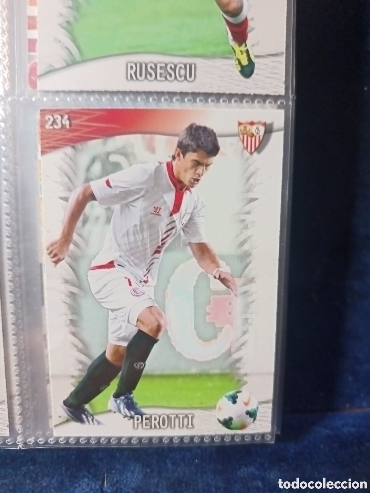 Fu&szlig;ball-Sticker: 234 Perotti mundicromo Quiz Game 13/14