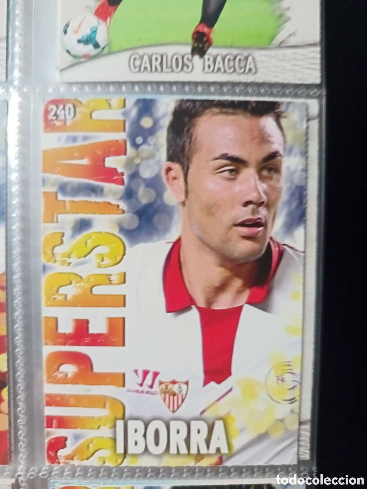 Cromos de F&uacute;tbol: 240 Iborra Mate mundicromo Quiz Game 13/14