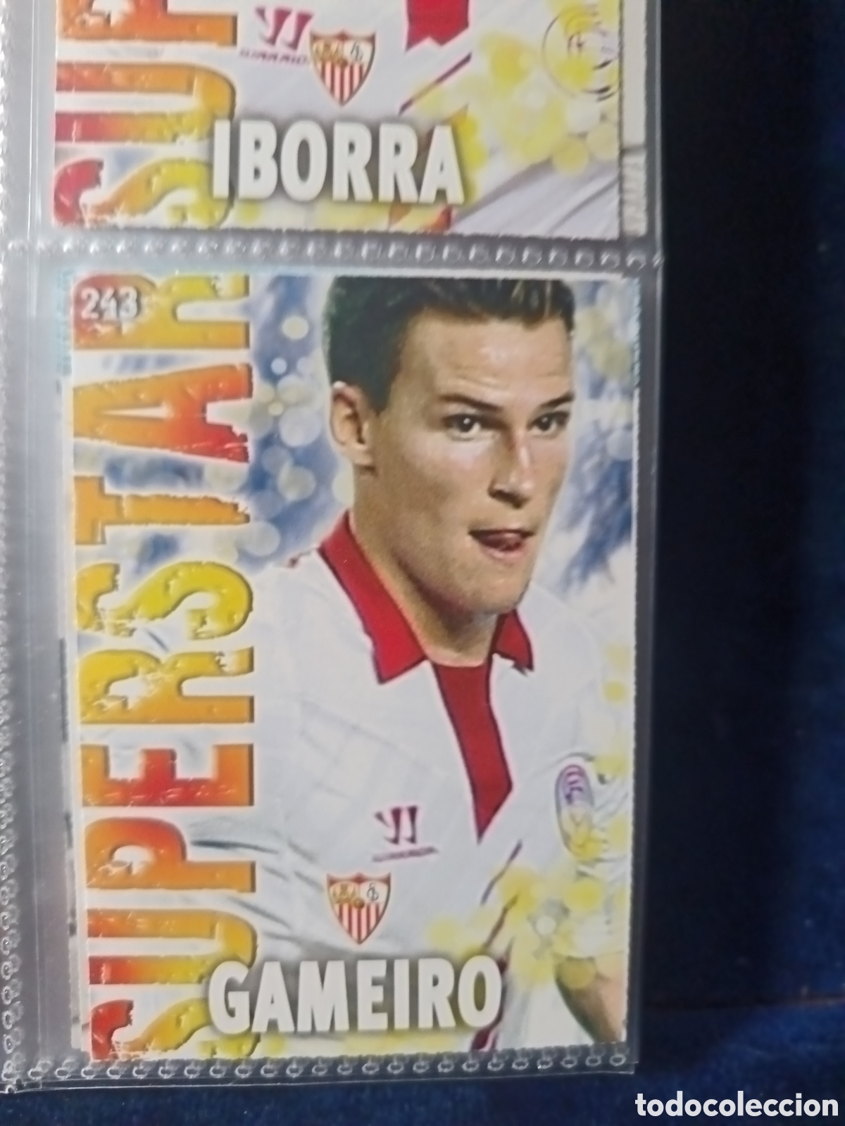 Cromos de F&uacute;tbol: 243 Gameiro Mate mundicromo Quiz Game 13/14