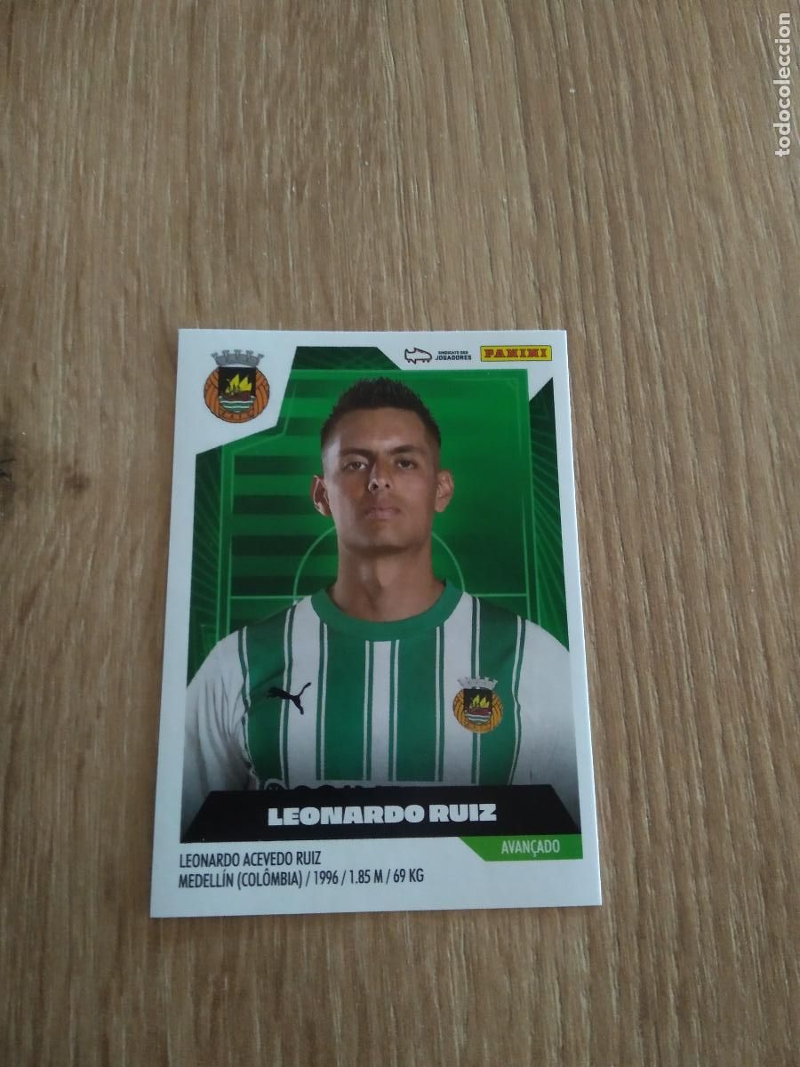 Football Stickers: 302 LEONARDO RUIZ RIO AVE CROMO FUTBOL PANINI LIGA PORTUGAL 2023-2024 FUTEBOL 23-24