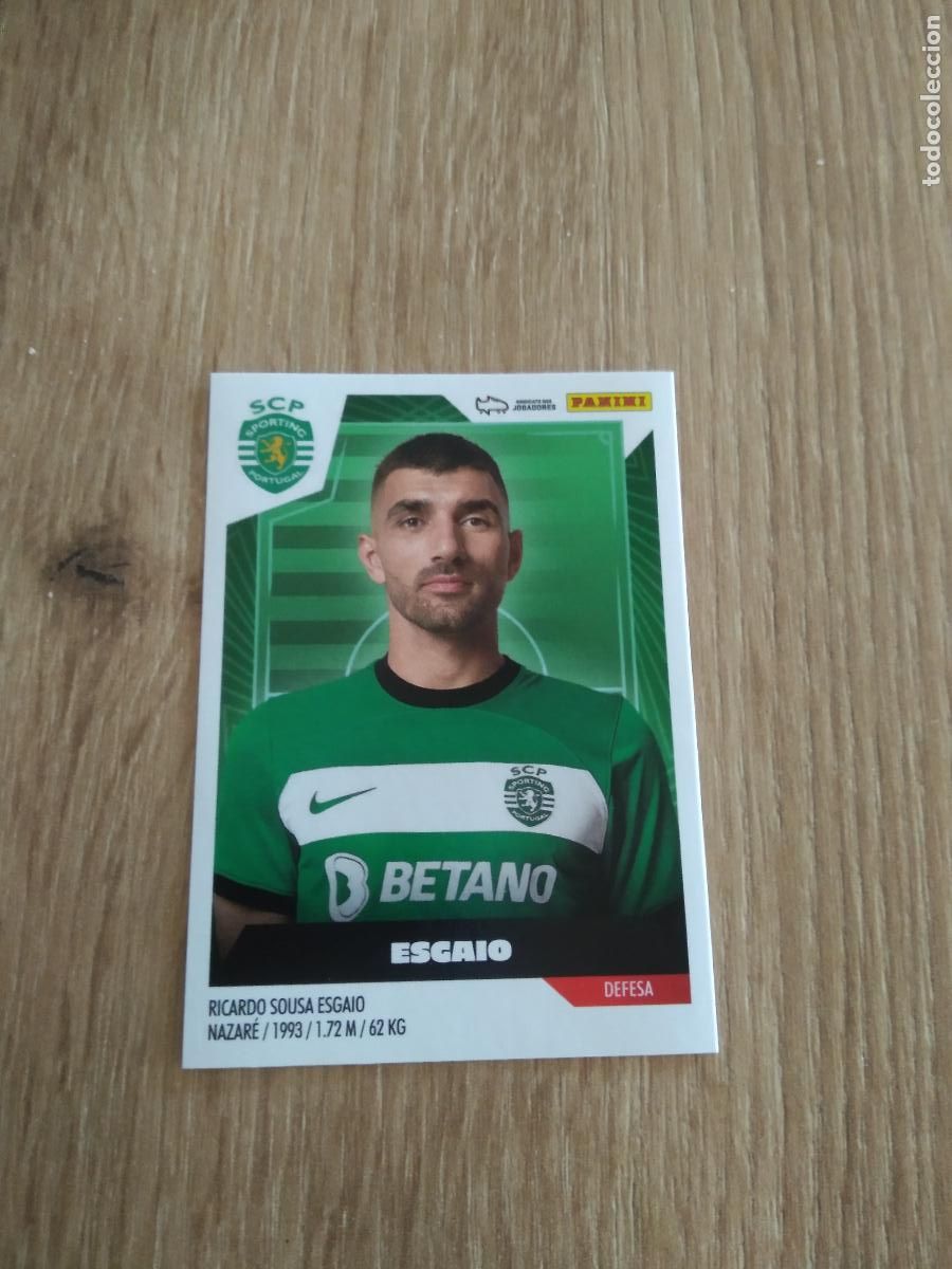 Football Stickers: 307 ESGAIO SPORTING CROMO FUTBOL PANINI LIGA PORTUGAL 2023-2024 FUTEBOL 23-24
