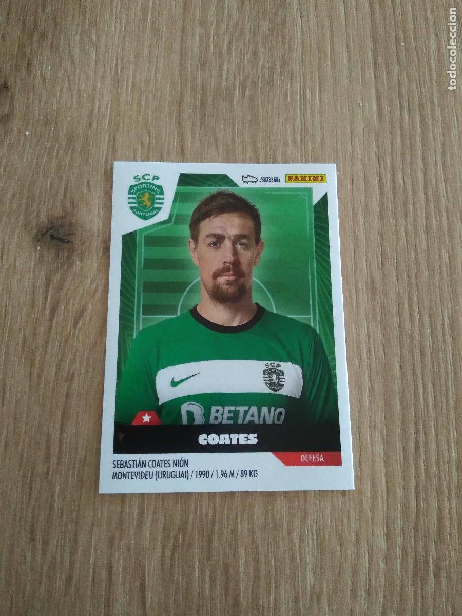 Football Stickers: 308 COATES SPORTING CROMO FUTBOL PANINI LIGA PORTUGAL 2023-2024 FUTEBOL 23-24