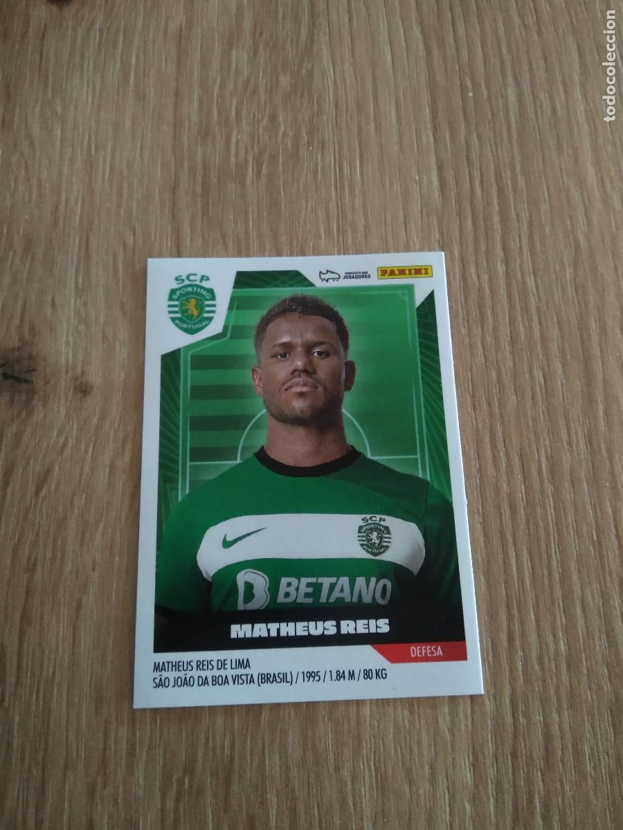 Fu&szlig;ball-Sticker: 311 MATHEUS REIS SPORTING CROMO FUTBOL PANINI LIGA PORTUGAL 2023-2024 FUTEBOL 23-24