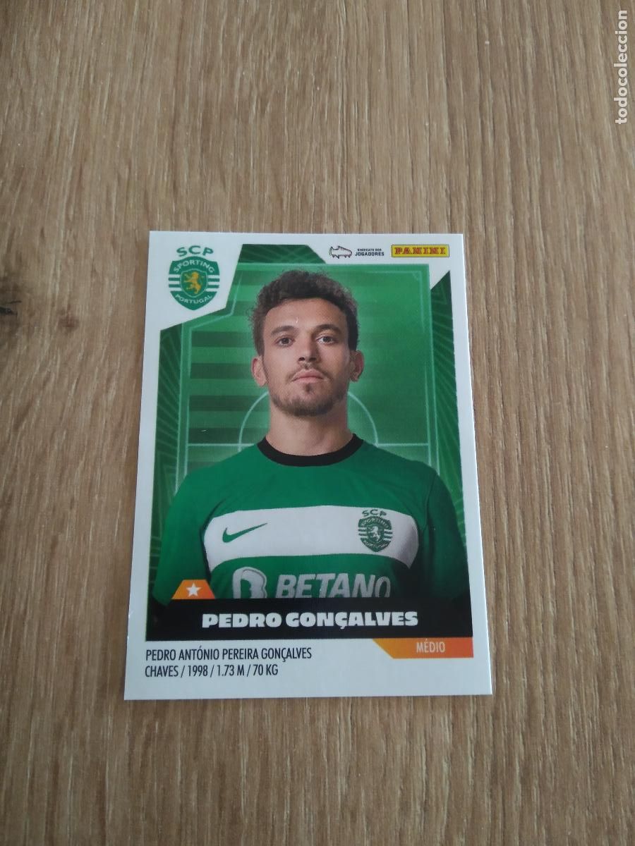 Cromos de F&uacute;tbol: 316 PEDRO GON&Ccedil;ALVES SPORTING CROMO FUTBOL PANINI LIGA PORTUGAL 2023-2024 FUTEBOL 23-24