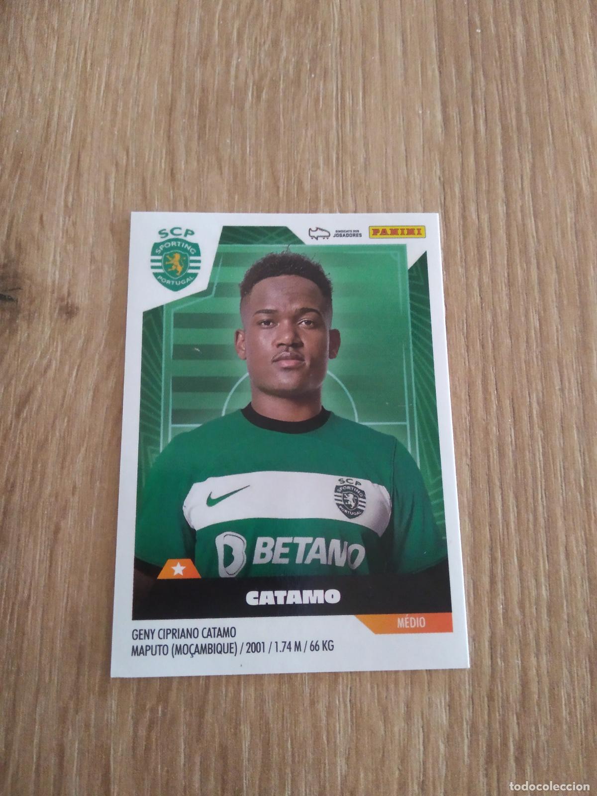 Cromos de F&uacute;tbol: 319 CATAMO SPORTING CROMO FUTBOL PANINI LIGA PORTUGAL 2023-2024 FUTEBOL 23-24