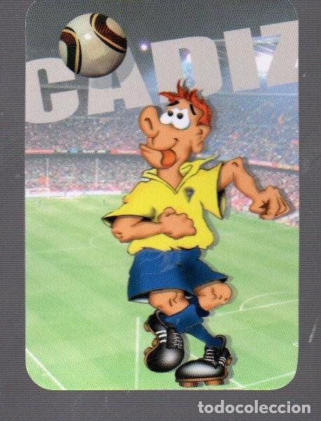 Cromos de F&uacute;tbol: CALENDARIO DE FUTBOL DEL CADIZ DE EDIJAR N&ordm; 0 DEL A&Ntilde;O 2014