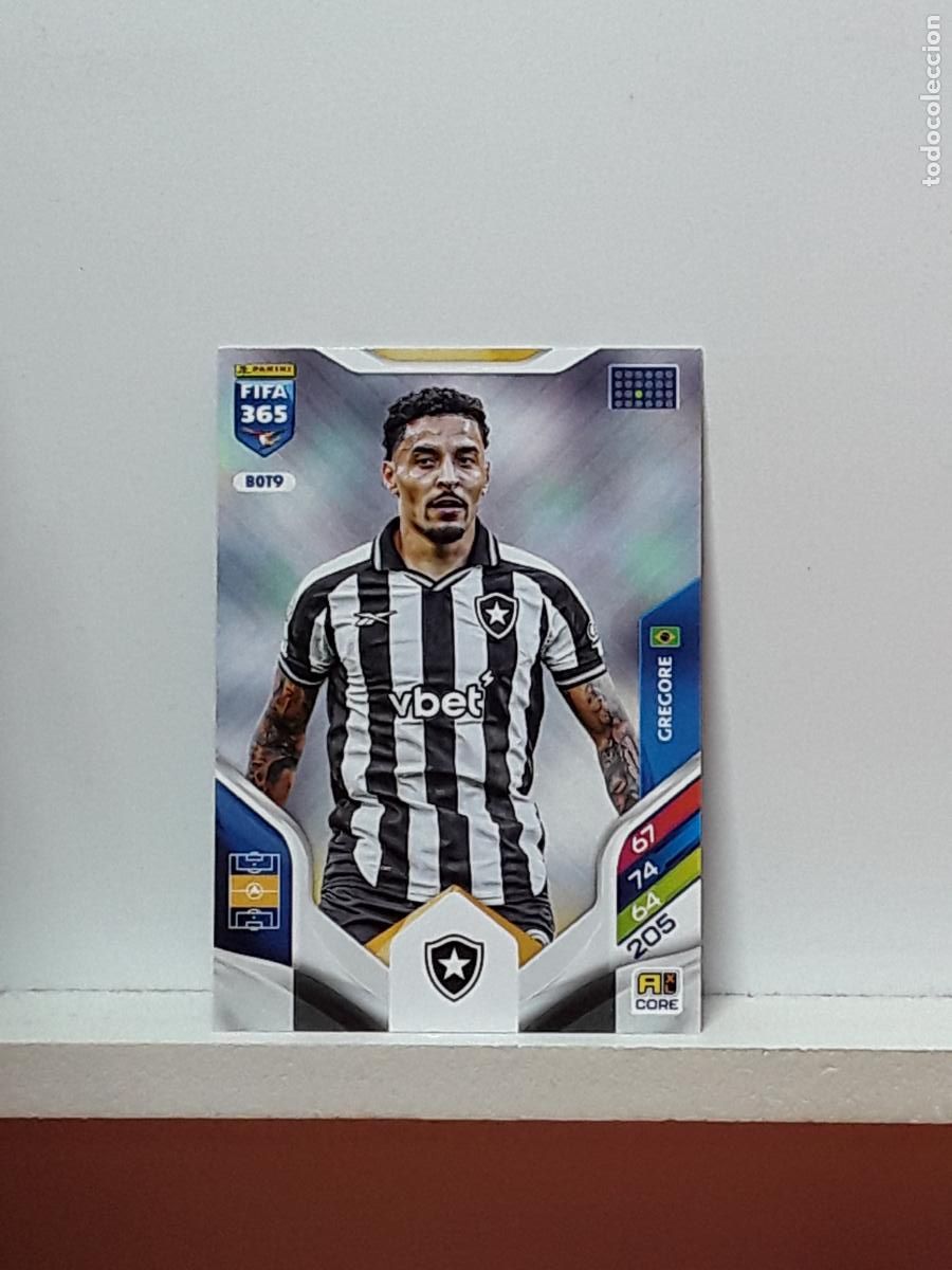 Cromos de F&uacute;tbol: FIFA 365 ADRENALYN 2025 2026 25 26 ALBUM PANINI LIGA N BOT9 BOT 9 BOTAFOGO GREGORE