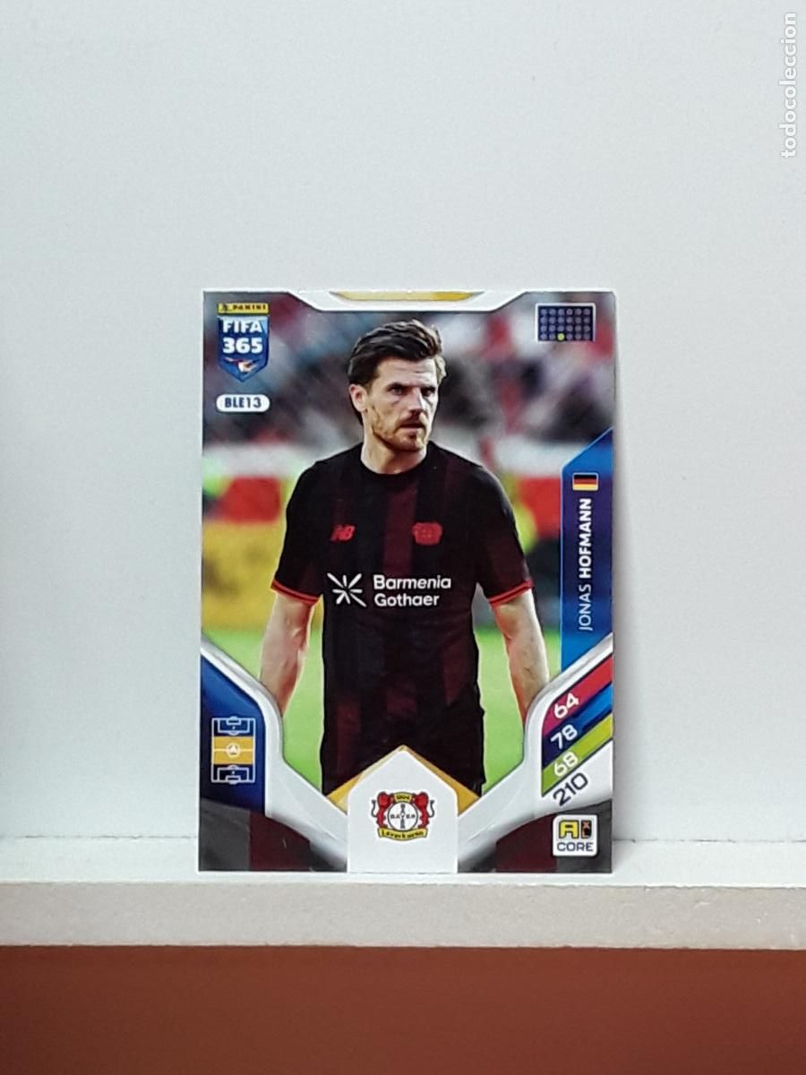 Cromos de F&uacute;tbol: FIFA 365 ADRENALYN 2025 2026 25 26 ALBUM PANINI LIGA N BLE13 BLE 13 BAYER LEVERKUSEN JONAS HOFMANN