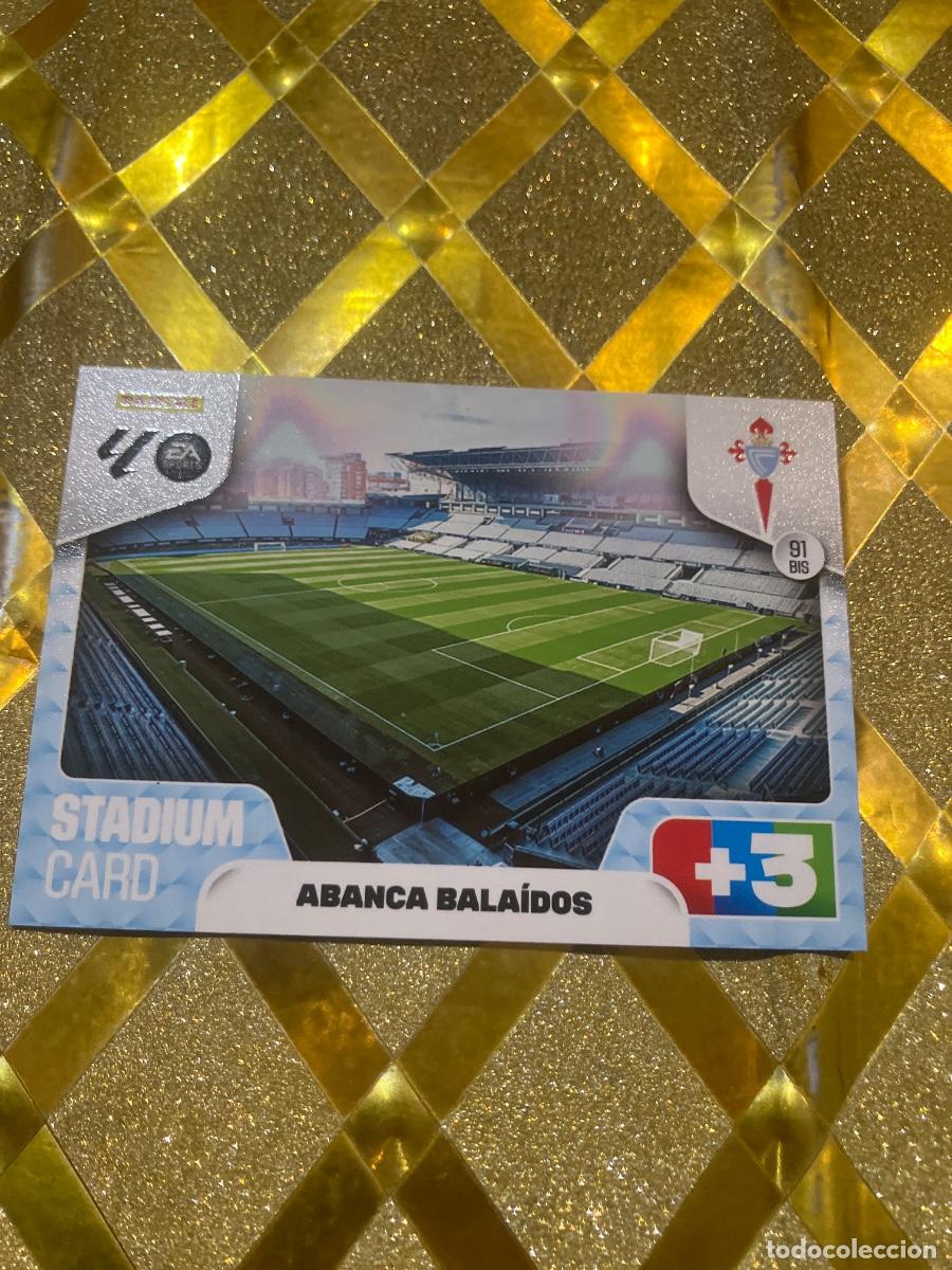 Cromos de f&uacute;tbol: CROMO DE FUTBOL NUMERO 91 BIS ESTADIO DEL CELTA DE VIGO ADRENALYN XL 2025 2026 PANINI !