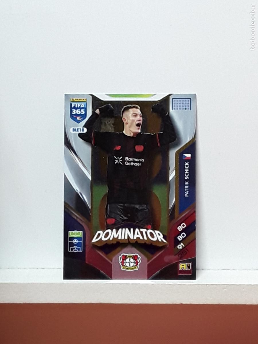 Cromos de F&uacute;tbol: FIFA 365 ADRENALYN 2025 2026 25 26 ALBUM PANINI LIGA N BLE18 BLE 18 BAYER LEVERKUSEN PATRIK SCHICK