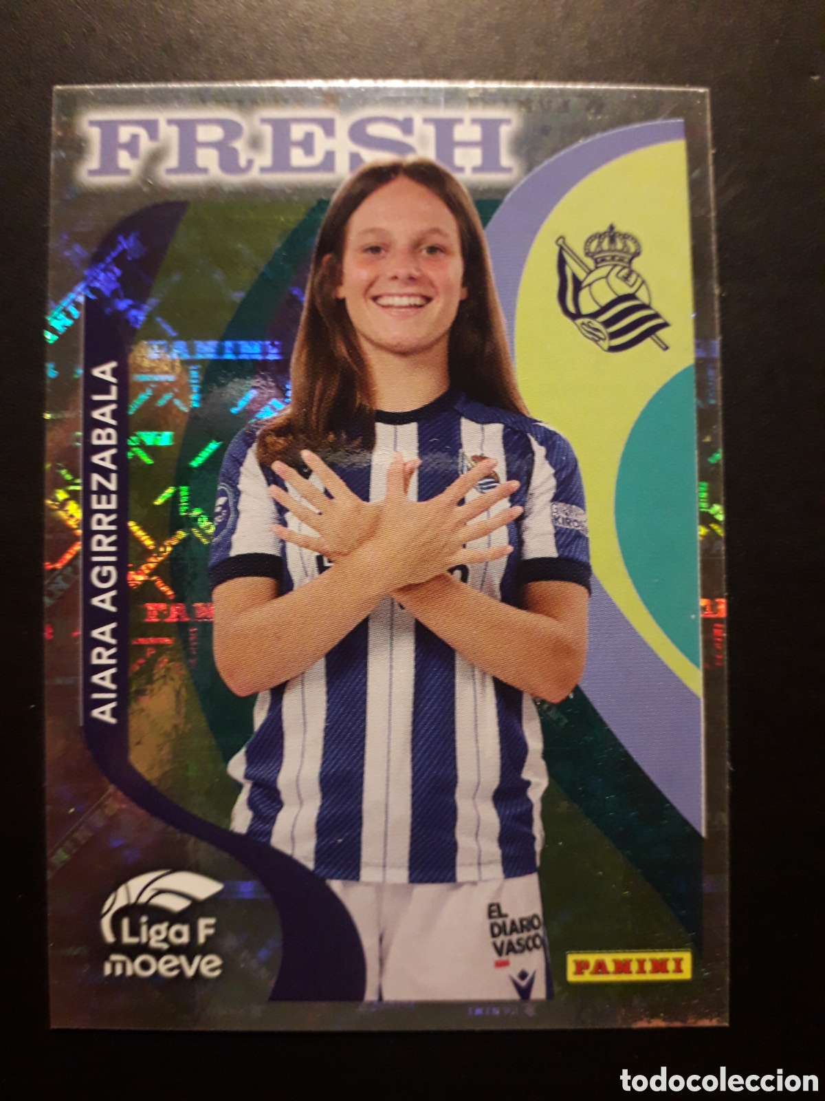 Cromos de F&uacute;tbol: AIARA AGIRREZABALA REAL SOCIEDAD FRESH N&deg; 372 LIGA F FEMENINA 2025 2026 25 26 PANINI PEDIDO M&Iacute;NIM 3&euro;