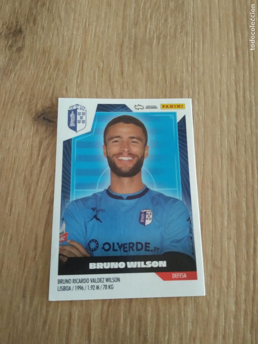 Football Stickers: 346 BRUNO WILSON VIZELA CROMO FUTBOL PANINI LIGA PORTUGAL 2023-2024 FUTEBOL 23-24