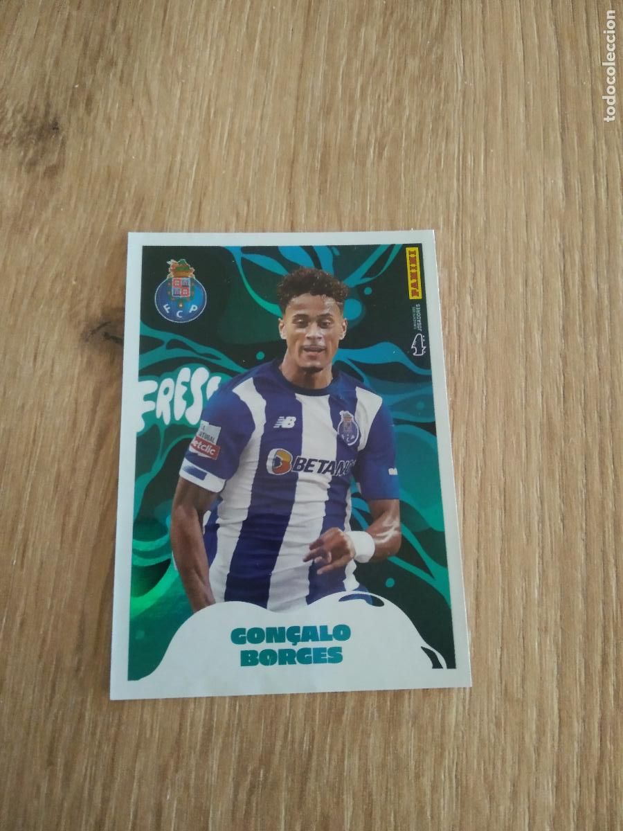 Football Stickers: 390 GON&Ccedil;ALO BORGES CORREGIDO PORTO CROMO FUTBOL PANINI LIGA PORTUGAL 2023-2024 FUTEBOL 23-24