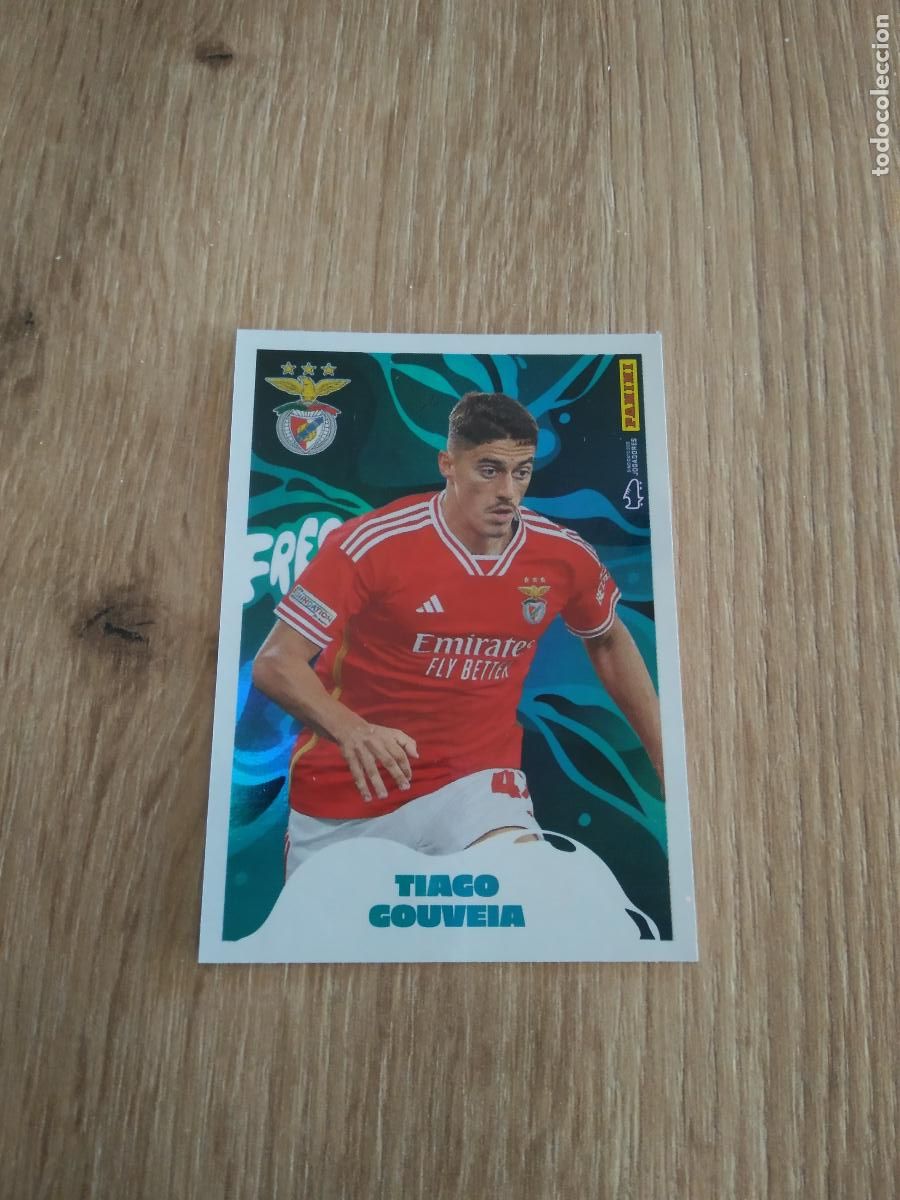 Cromos de F&uacute;tbol: 395 TIAGO GOUVEIA BENFICA CROMO FUTBOL PANINI LIGA PORTUGAL 2023-2024 FUTEBOL 23-24