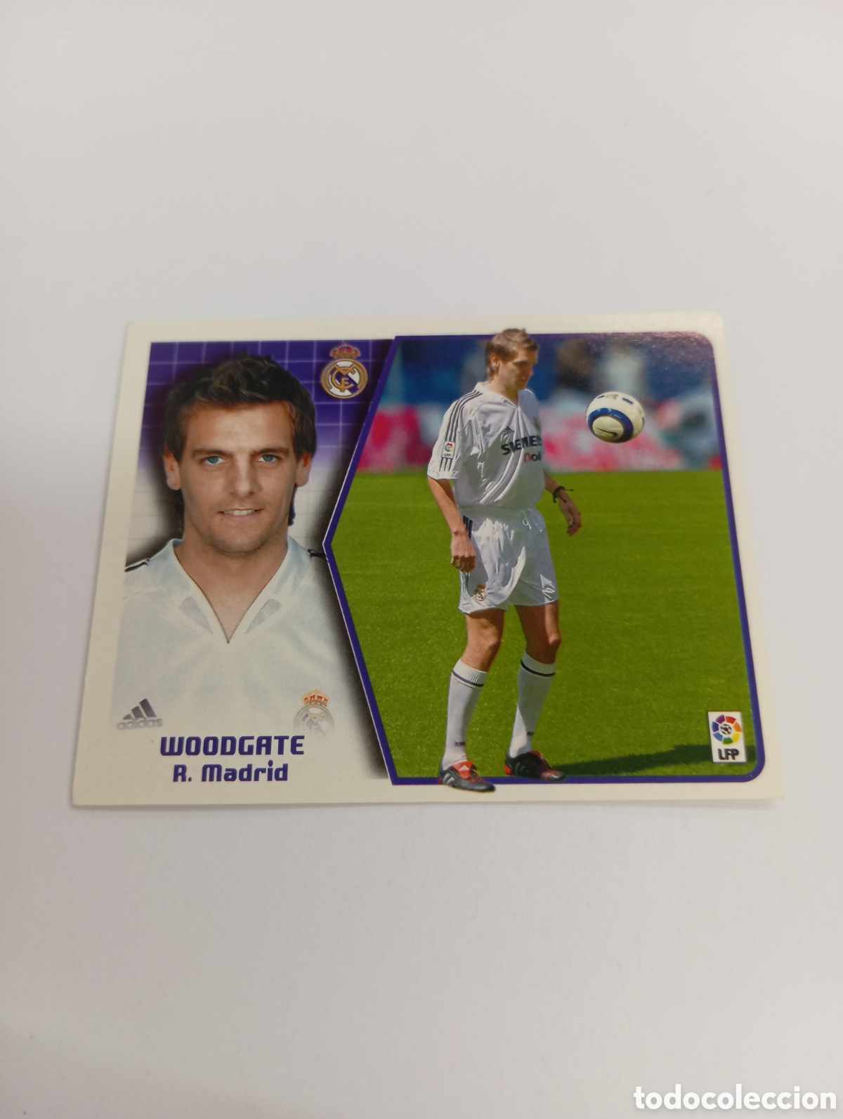 Fu&szlig;ball-Sticker: WOODGATE Real Madrid LIGA ESTE 2005 2006 PANINI 05 06