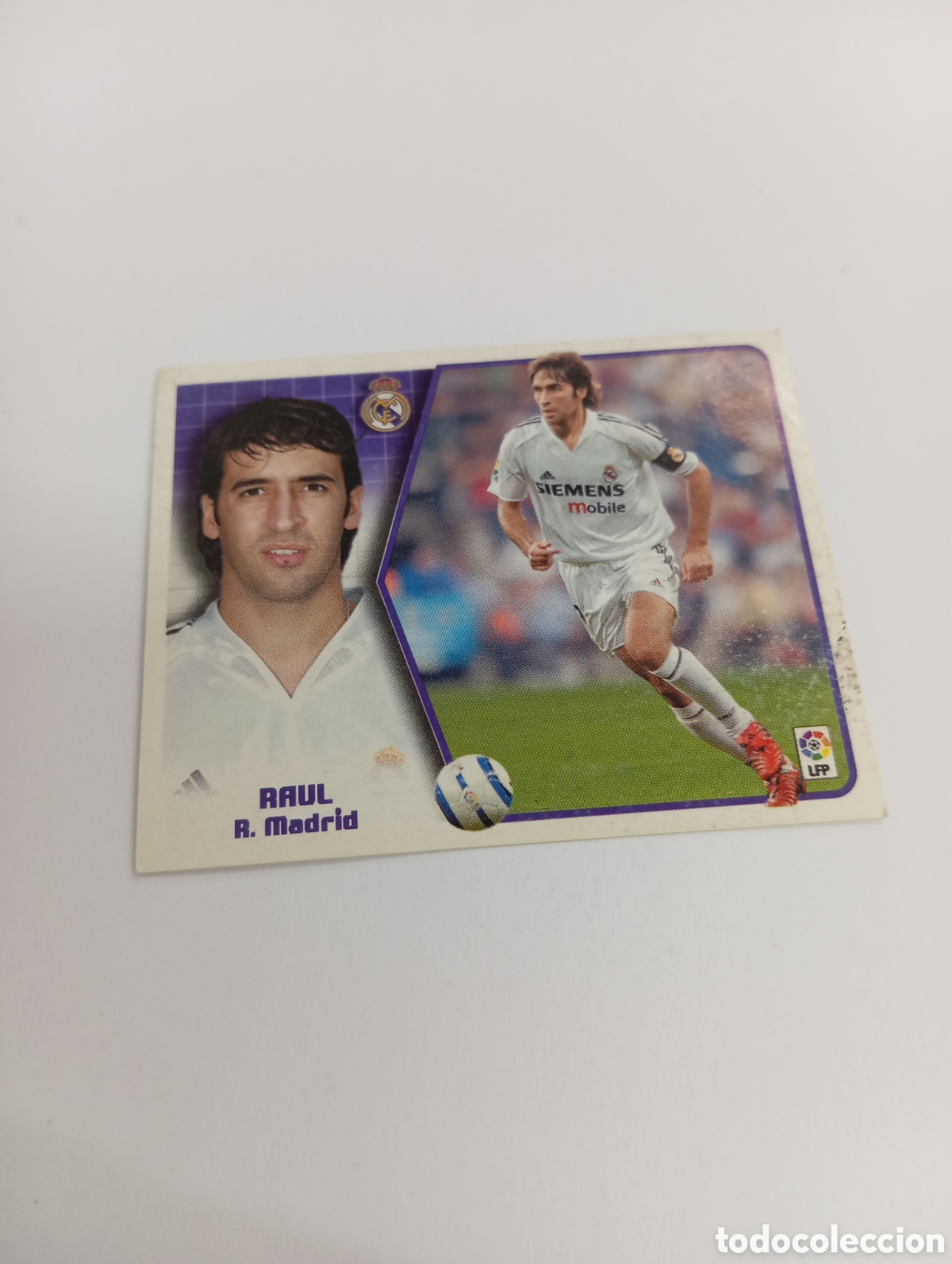 Football Stickers: RA&Uacute;L Real Madrid LIGA ESTE 2005 2006 PANINI 05 06