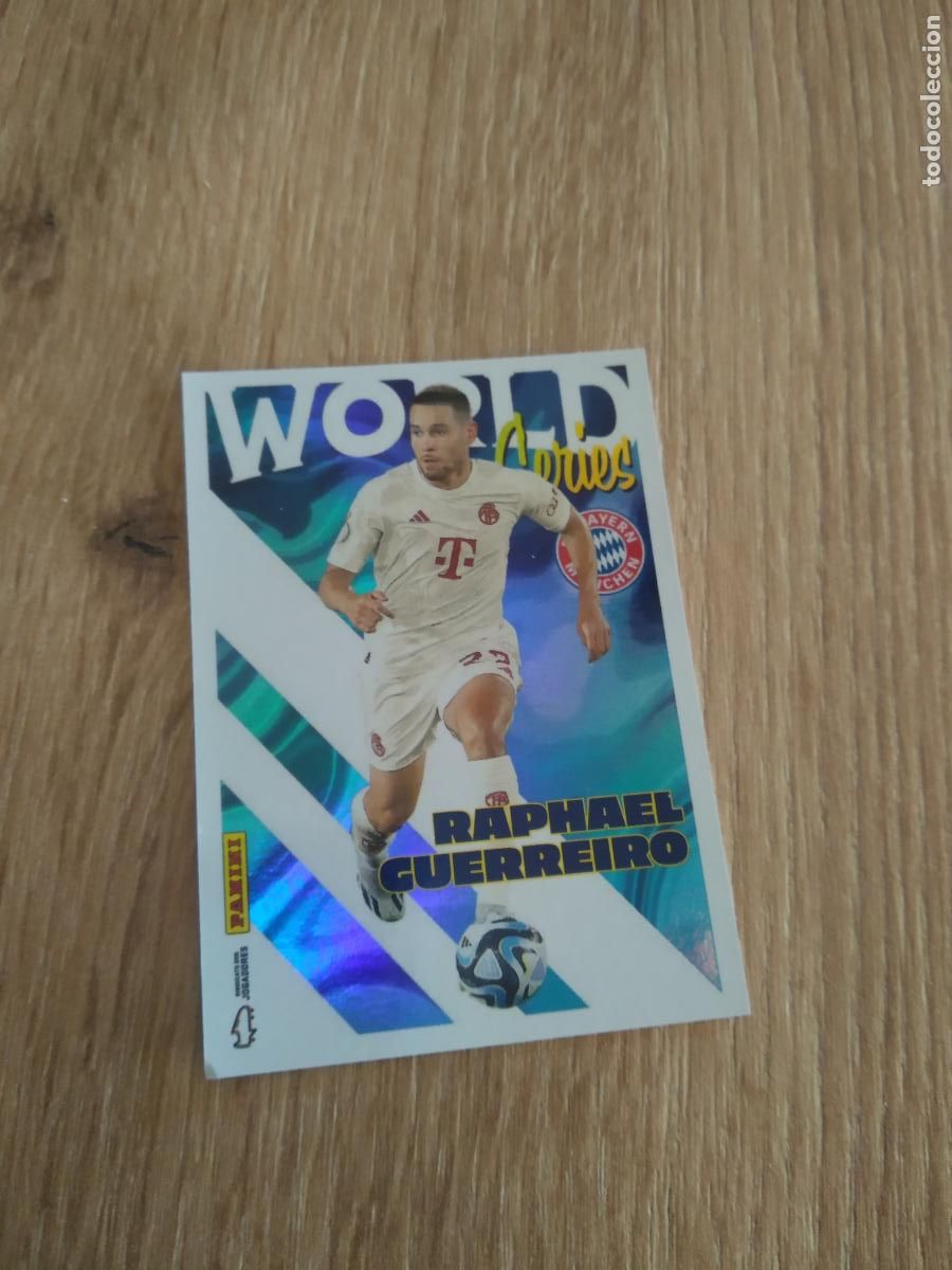 Cromos de F&uacute;tbol: 437 RAPHAEL GUERREIRO BAYERN MUNICH CROMO FUTBOL PANINI LIGA PORTUGAL 2023-2024 FUTEBOL 23-24