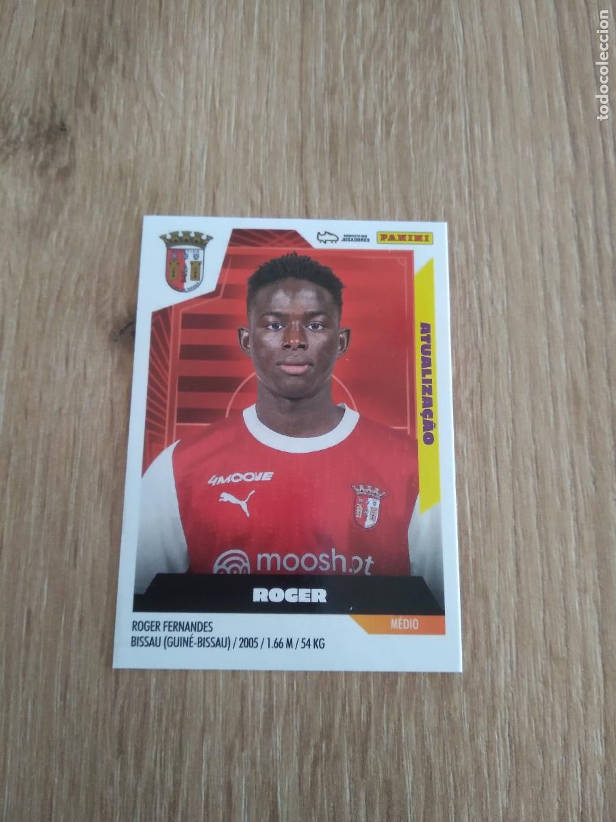 Cromos de F&uacute;tbol: 451 ROGER BRAGA CROMO FUTBOL PANINI LIGA PORTUGAL 2023-2024 FUTEBOL 23-24