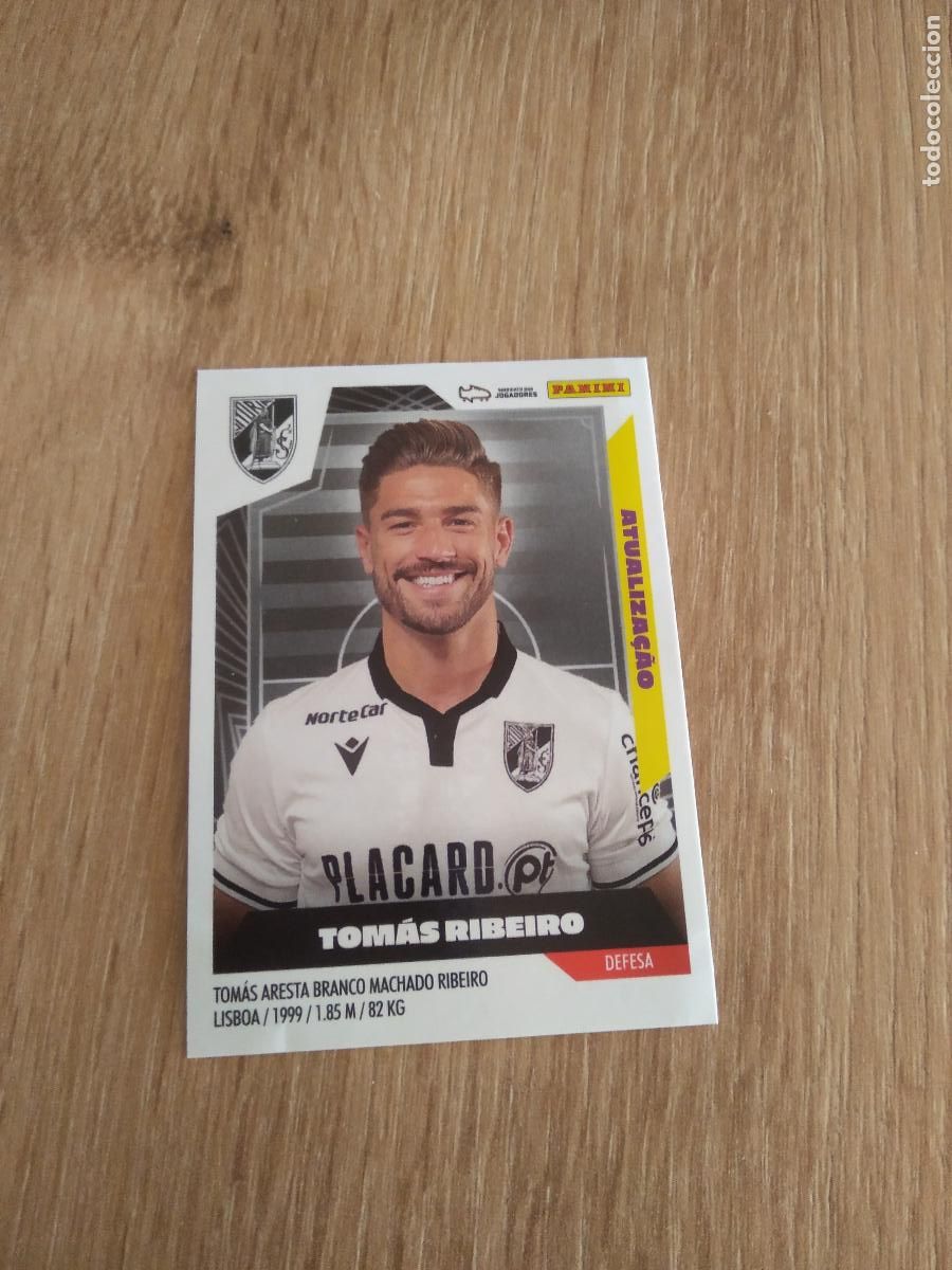 Cromos de F&uacute;tbol: 476 TOMAS RIBEIRO VITORIA GUIMARAES CROMO FUTBOL PANINI LIGA PORTUGAL 2023-2024 FUTEBOL 23-24