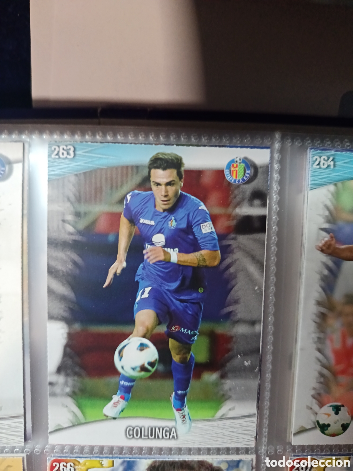 Cartes &agrave; collectionner de Football: 263 Colunga mundicromo Quiz Game 13/14