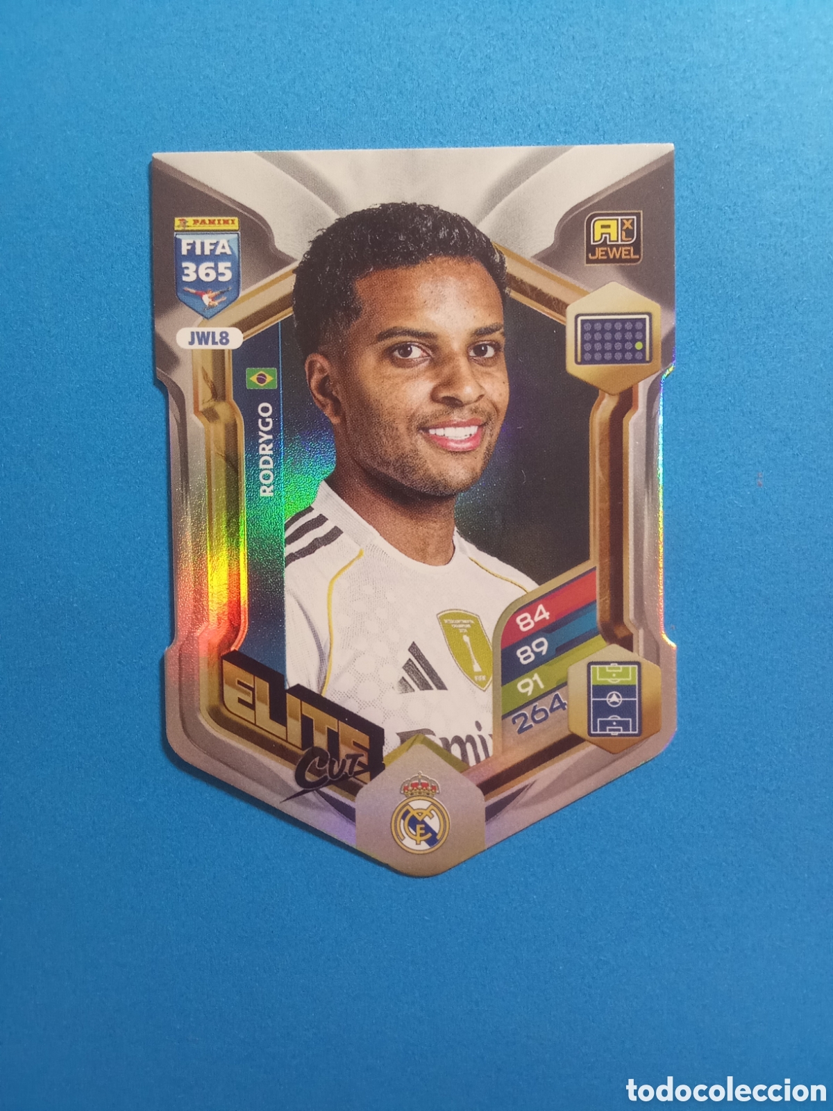 Cromos de F&uacute;tbol: CROMO JWL 8 RODRYGO REAL MADRID JEWEL FIFA 365 2026 ADRENALYN 25-26