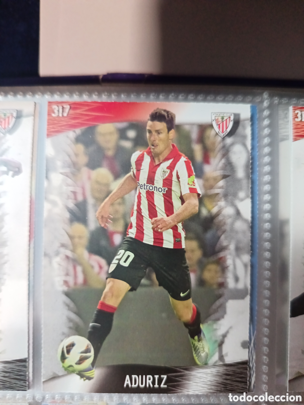Cromos de f&uacute;tbol: 317 Aduriz mundicromo Quiz Game 13/14