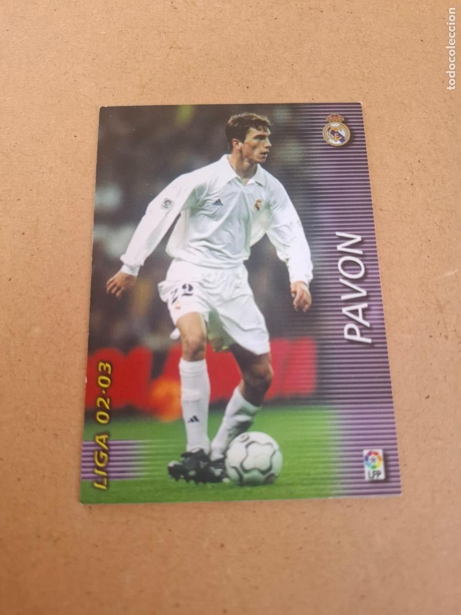 Cromos de F&uacute;tbol: MEGAFICHAS 2002 2003 02 03 - PANINI - 150 PAV&Oacute;N - REAL MADRID