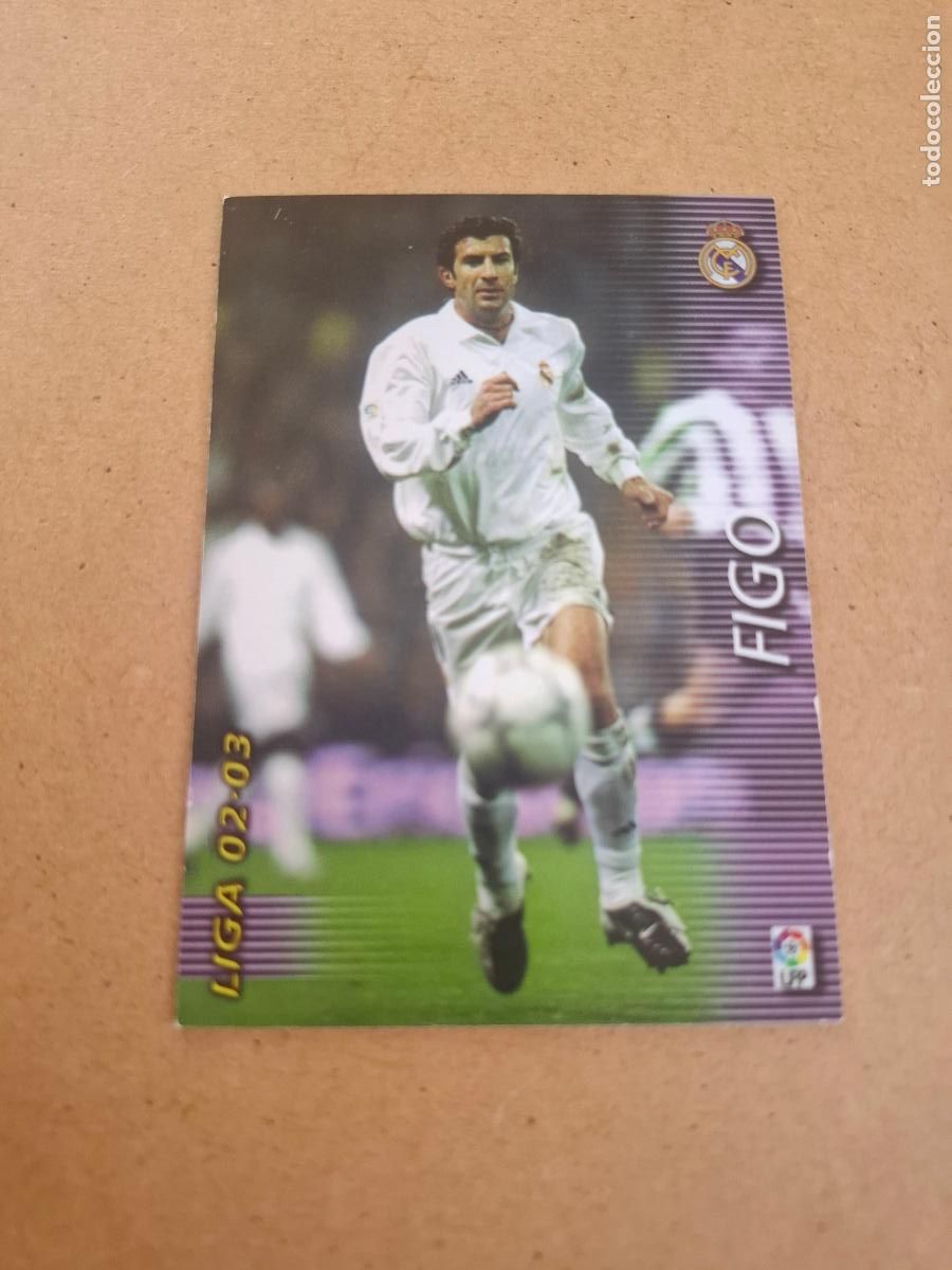 Cromos de Futebol: MEGAFICHAS 2002 2003 02 03 - PANINI - 157 FIGO - REAL MADRID