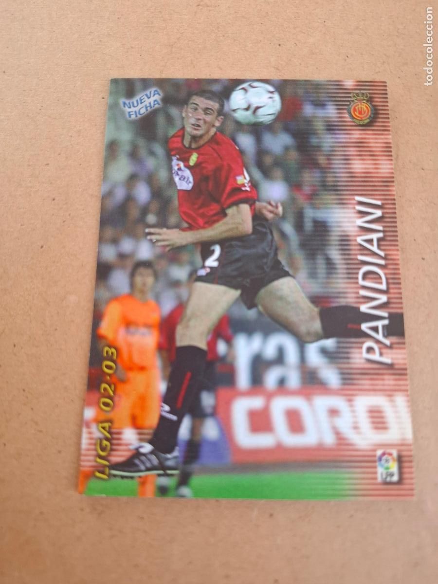 Cromos de F&uacute;tbol: MEGAFICHAS 2002 2003 02 03 - PANINI - 198 BIS PANDIANI - R.C.D. MALLORCA