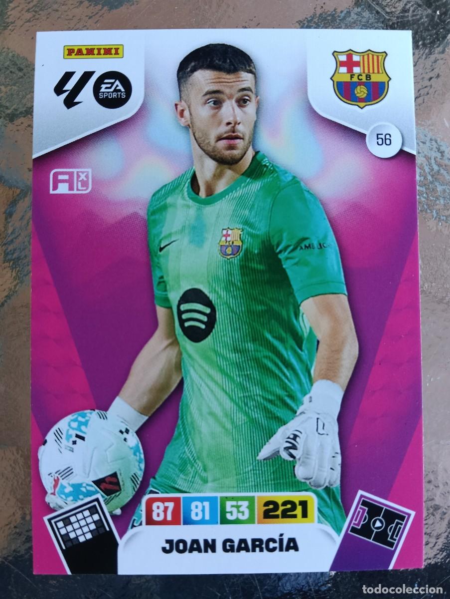 Fu&szlig;ball-Sticker: Adrenalyn 25/26 - Joan Garc&iacute;a - N&deg; 56 - Barcelona