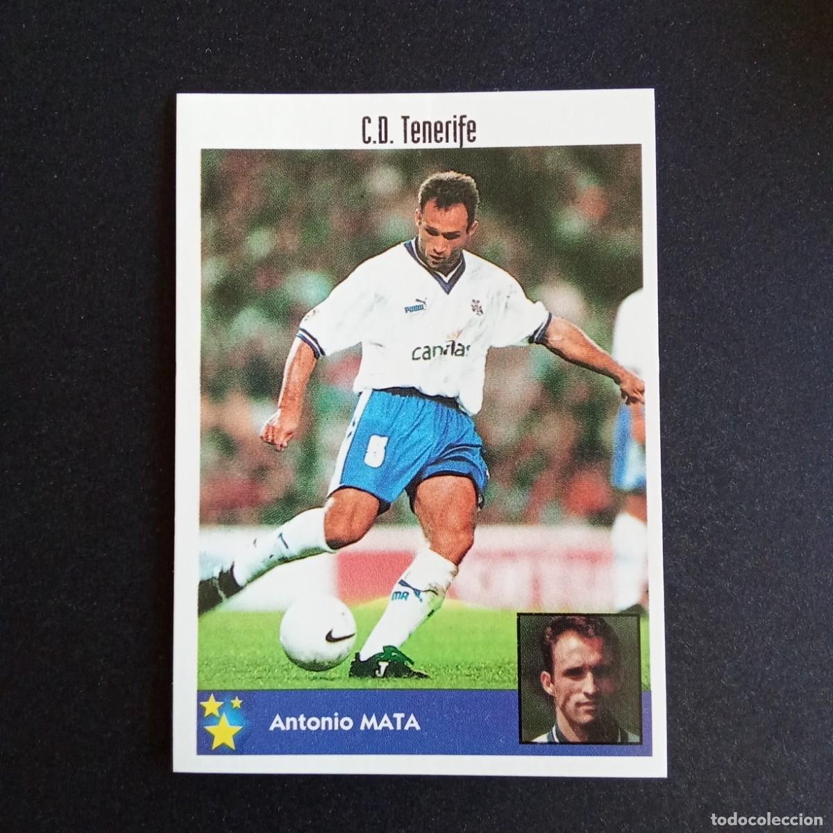 Figurine di Calcio: LOS MEJORES EQUIPOS DE EUROPA 1997 1998 97 98 PANINI 99 MATA TENERIFE SIN PEGAR