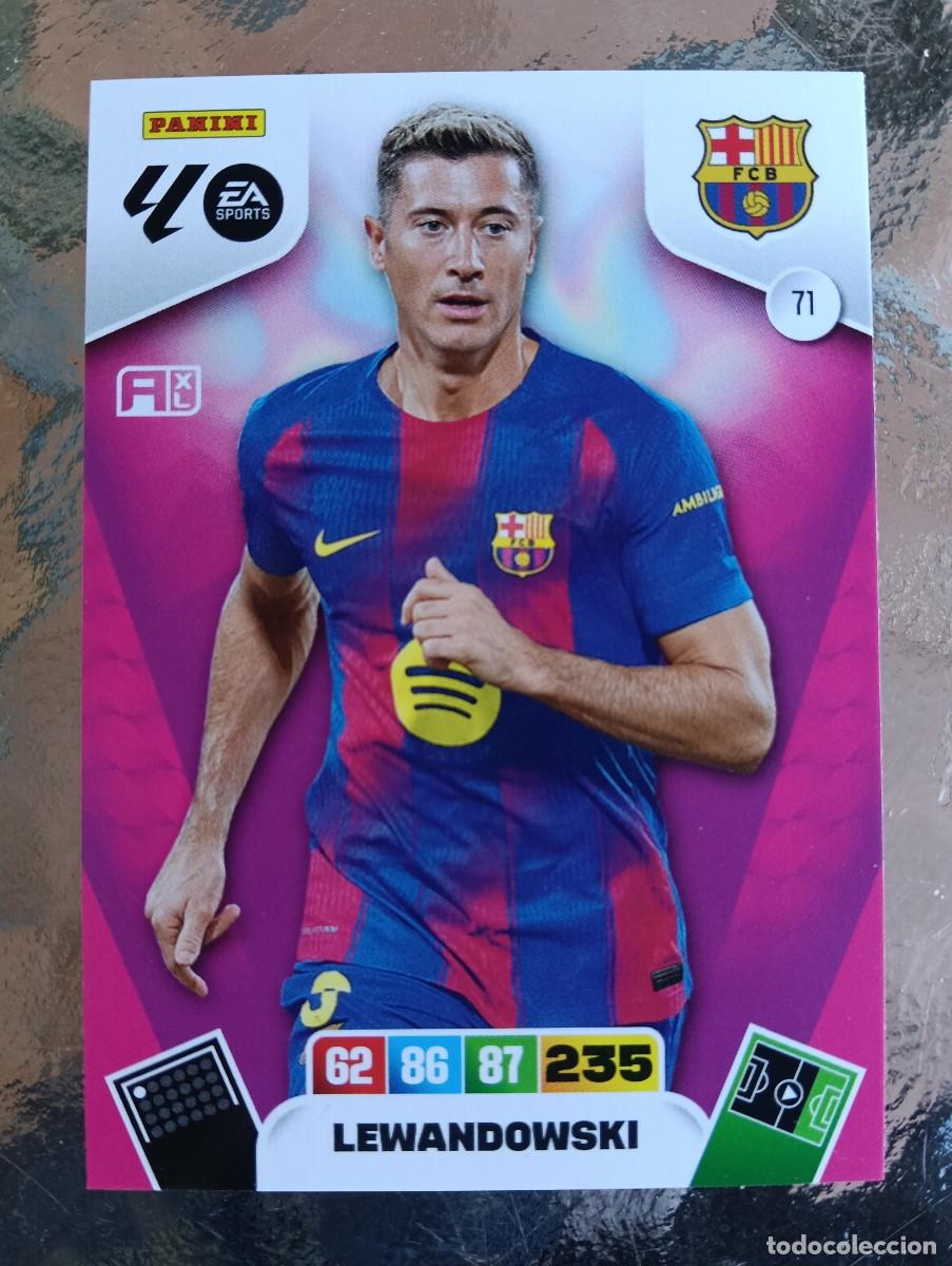 Cromos de Futebol: Adrenalyn 25/26 - Lewandowski - N&deg; 71 - Barcelona