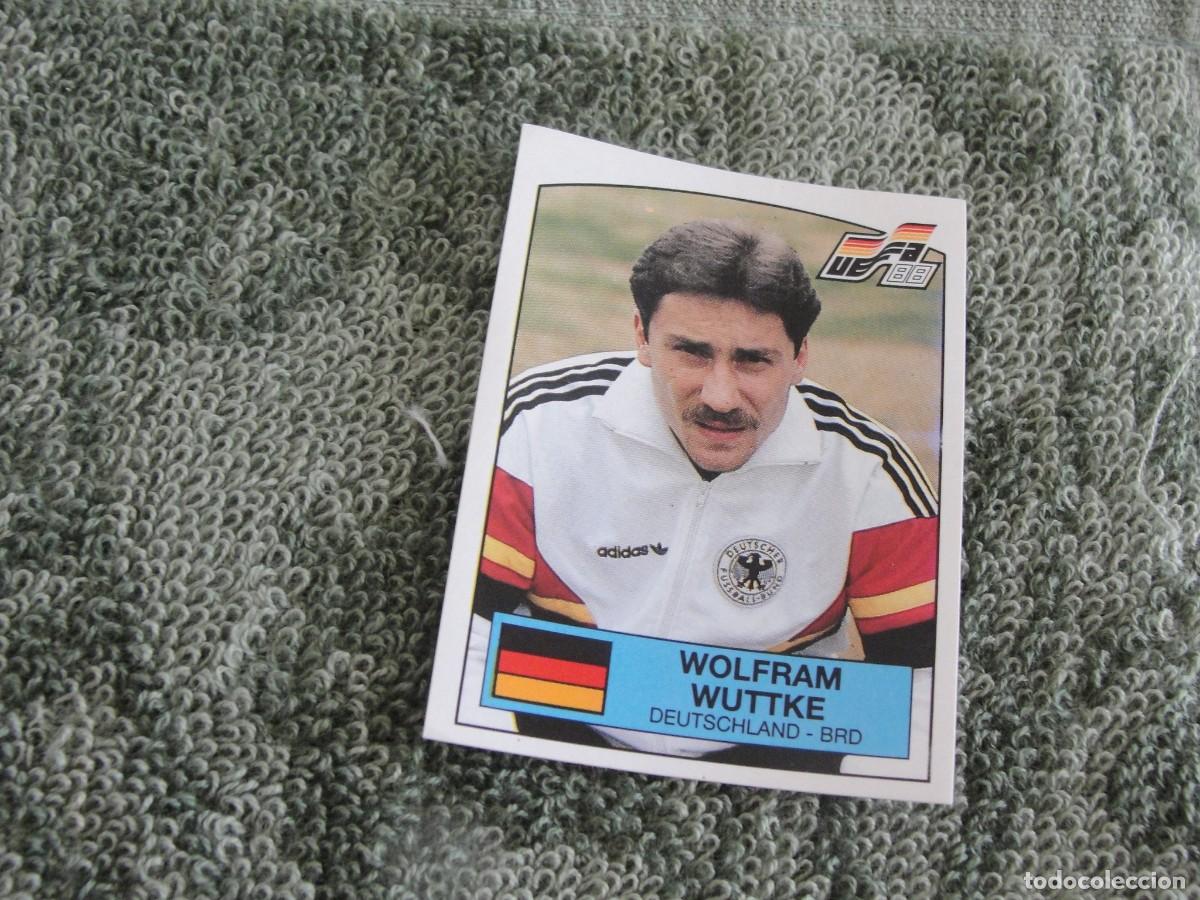 Cromos de F&uacute;tbol: euro 88 panini - 64 ALEMANIA - WOLFRAM WUTTKE - NUNCA PEGADO