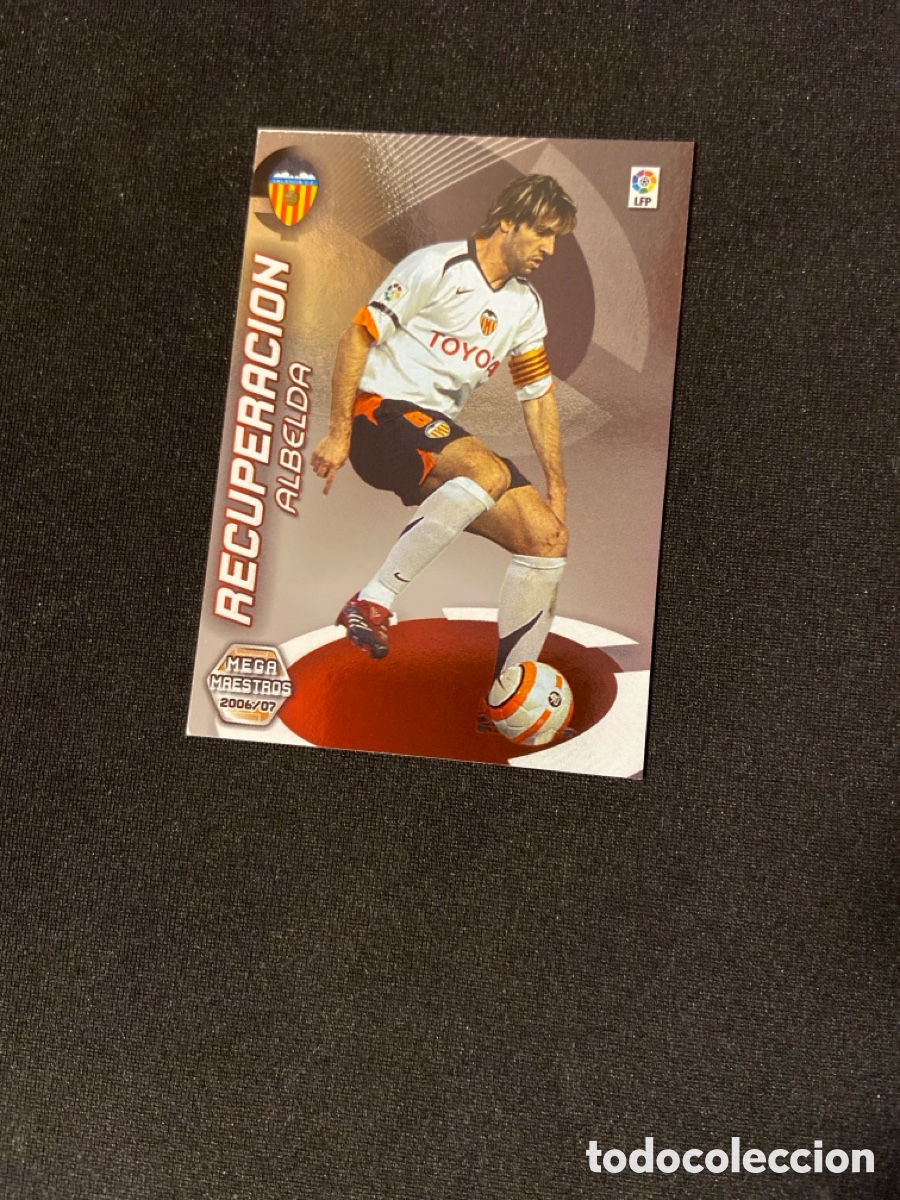 Cromos de F&uacute;tbol: ALBELDA 413 MEGA MAESTROS (VALENCIA)