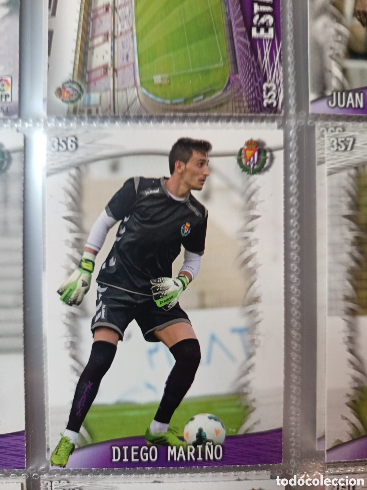 Fu&szlig;ball-Sticker: 356 Diego mundicromo Quiz Game 13/14