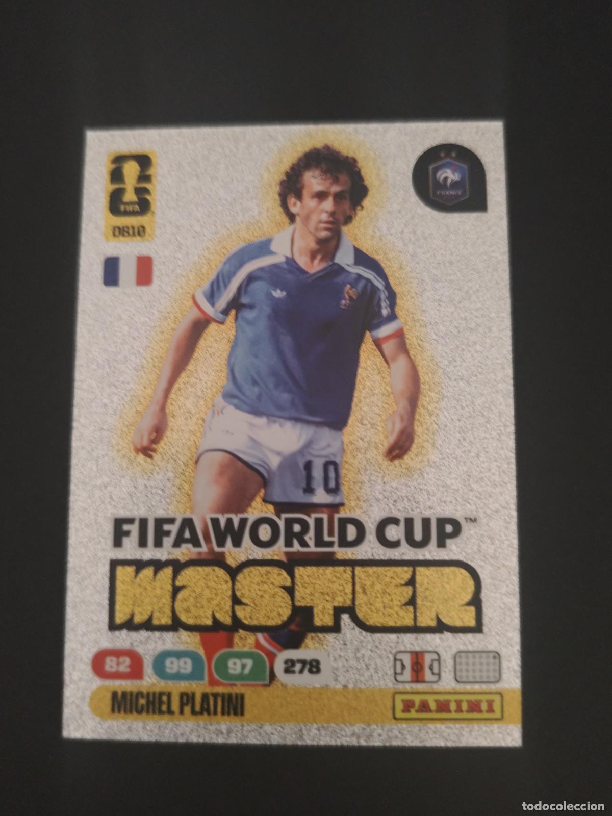 Cromos de F&uacute;tbol: DB10 MICHEL PLATINI FRANCIA MASTER ADRENALYN MUNDIAL FIFA WORLD CUP 2026 PANINI