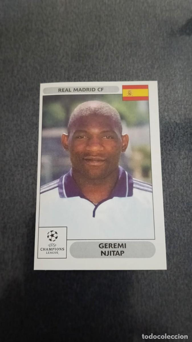 Cromos de F&uacute;tbol: Panini Champions 00 01 2000 2001 Geremi 8 Real Madrid