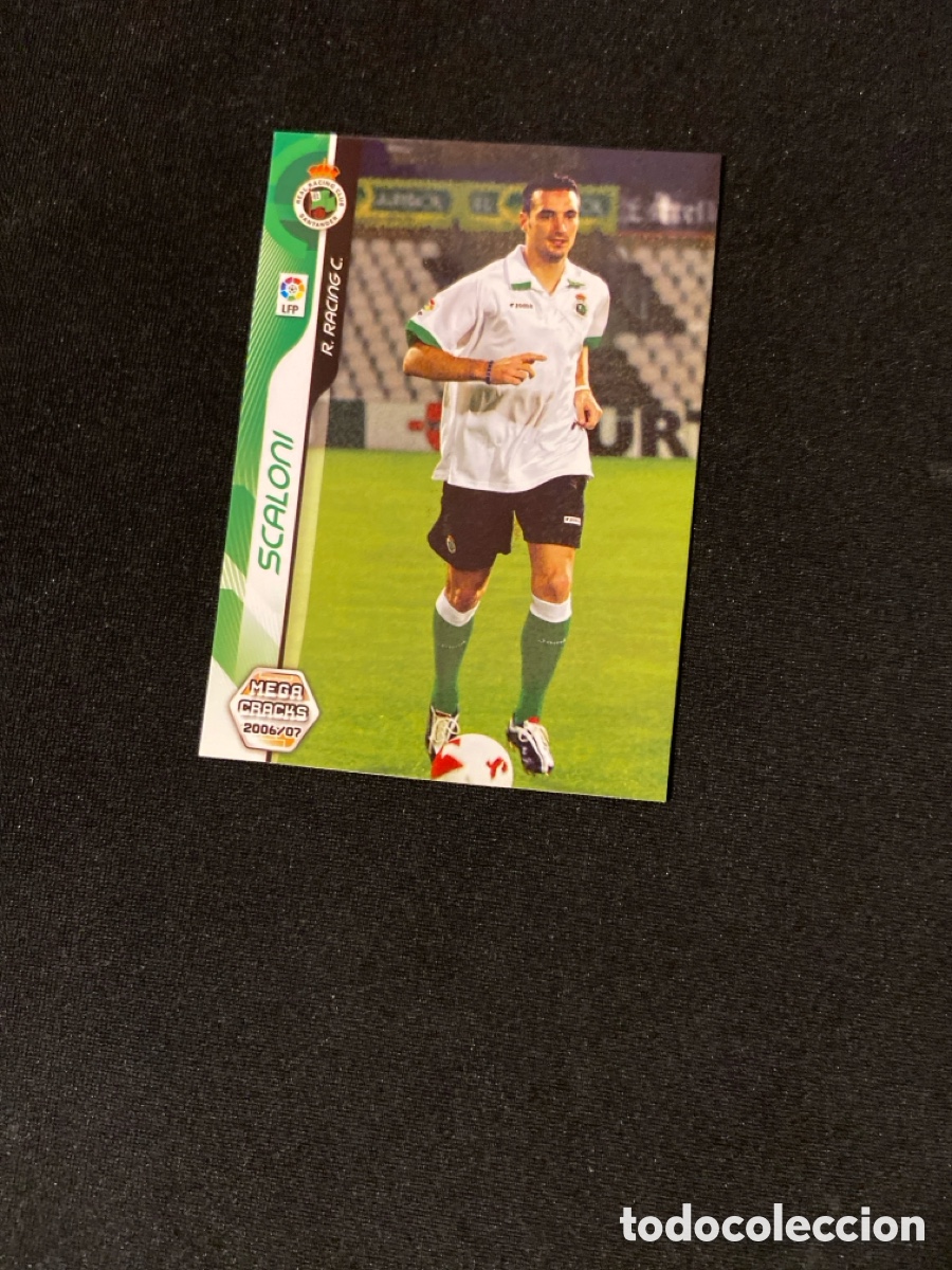 Figurine di Calcio: SCALONI 486 NUEVO FICHAJE (RACING SANTANDER)