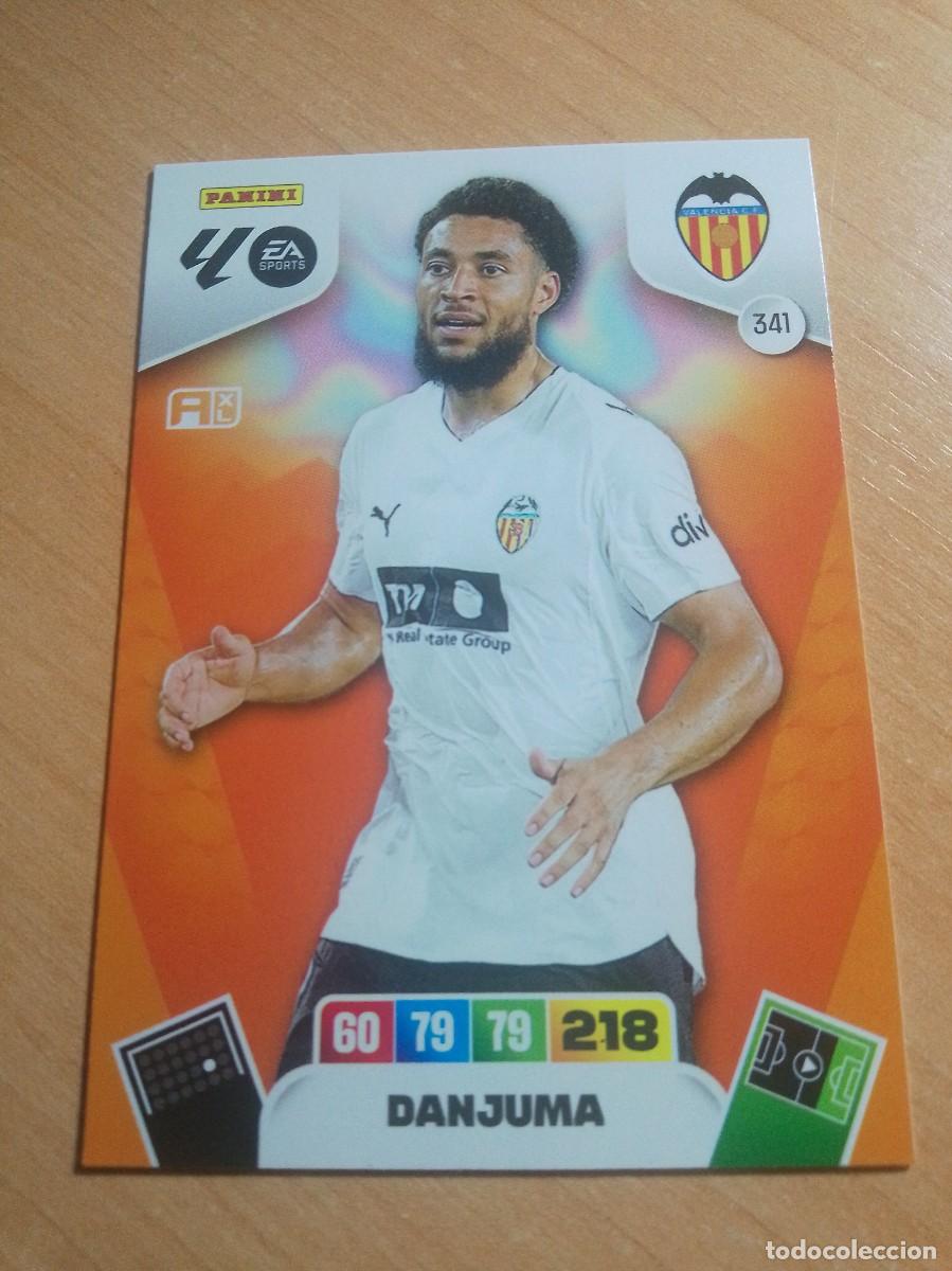 Cromos de Futebol: 341 DANJUMA DEL VALENCIA 25 26 ADRENALYN XL 2025 2026